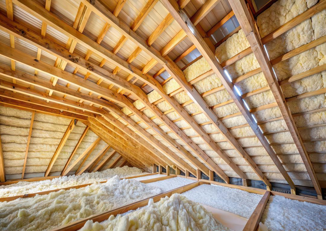 Eco-friendly spray foam insulation